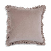 Alessia Distressed Pink Velvet Pillow Model: TOV-C18690